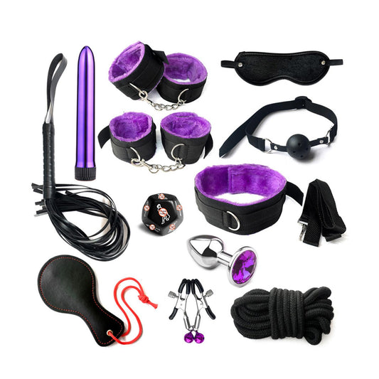 Fantezi Fetiş Seti Mor